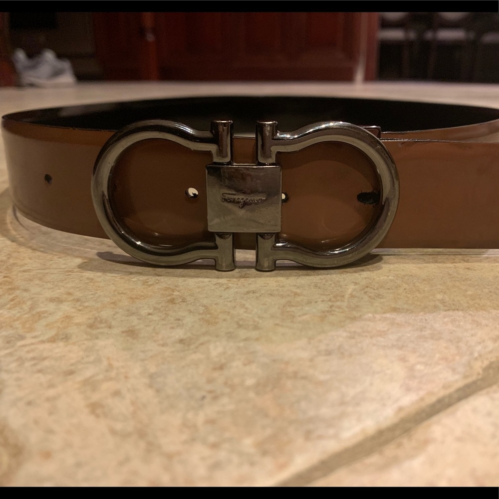 Salvatore Ferragamo Adjustable  Gancini Belt
